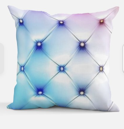 Crystal Calm Plan & Rest Office Pillow
