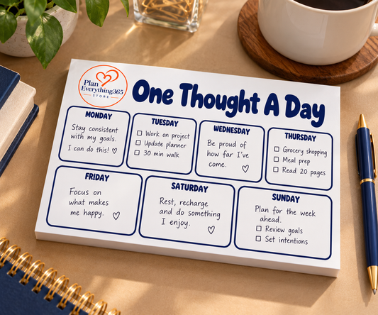 One Thought A Day Planner