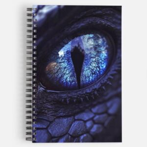 Azanthys’ Gaze: Purple Flame Notebook