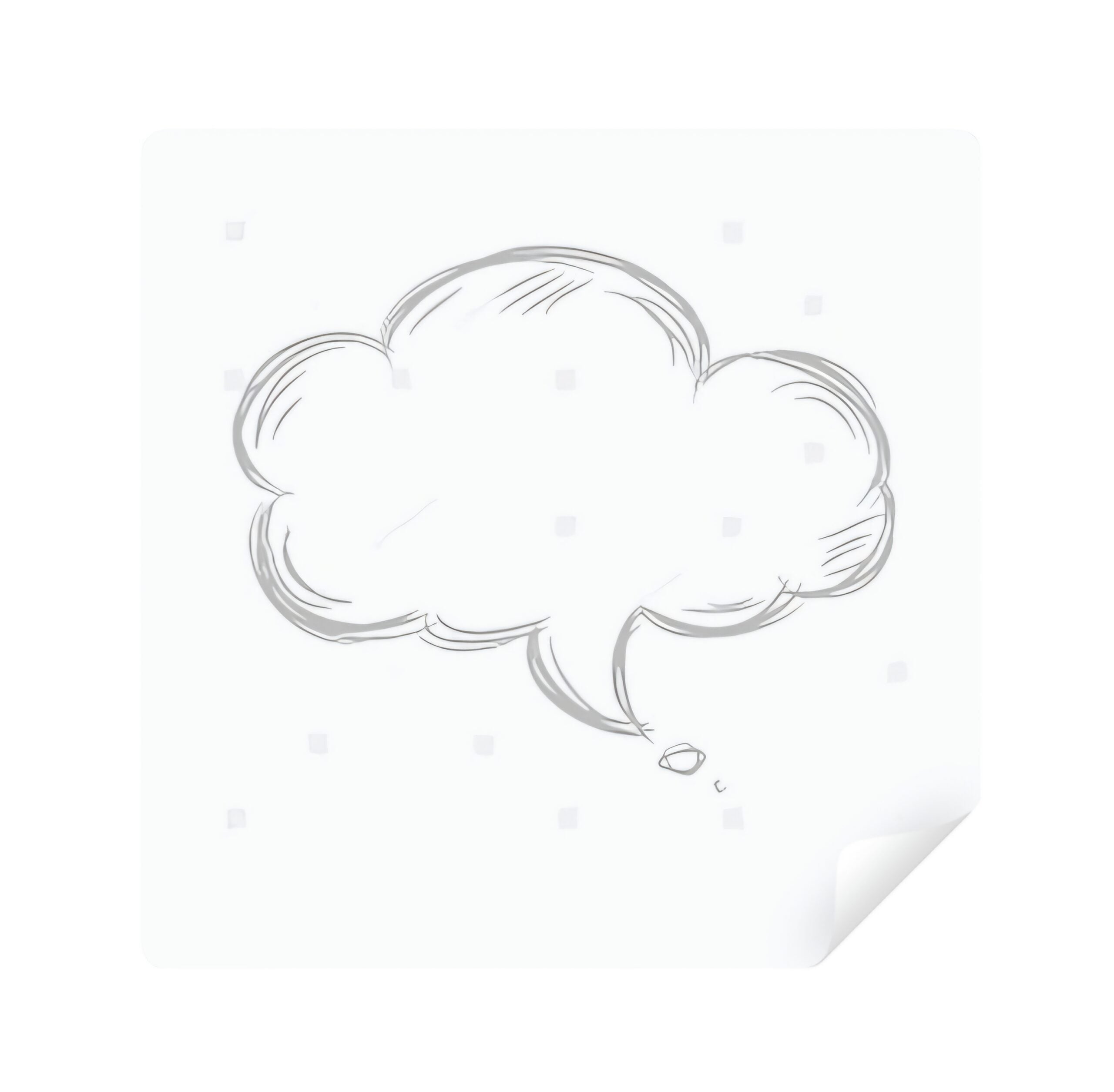 Brainstorm Bubble Sticky Notes