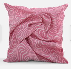 Velvet Muse Plan & Rest Office Pillow