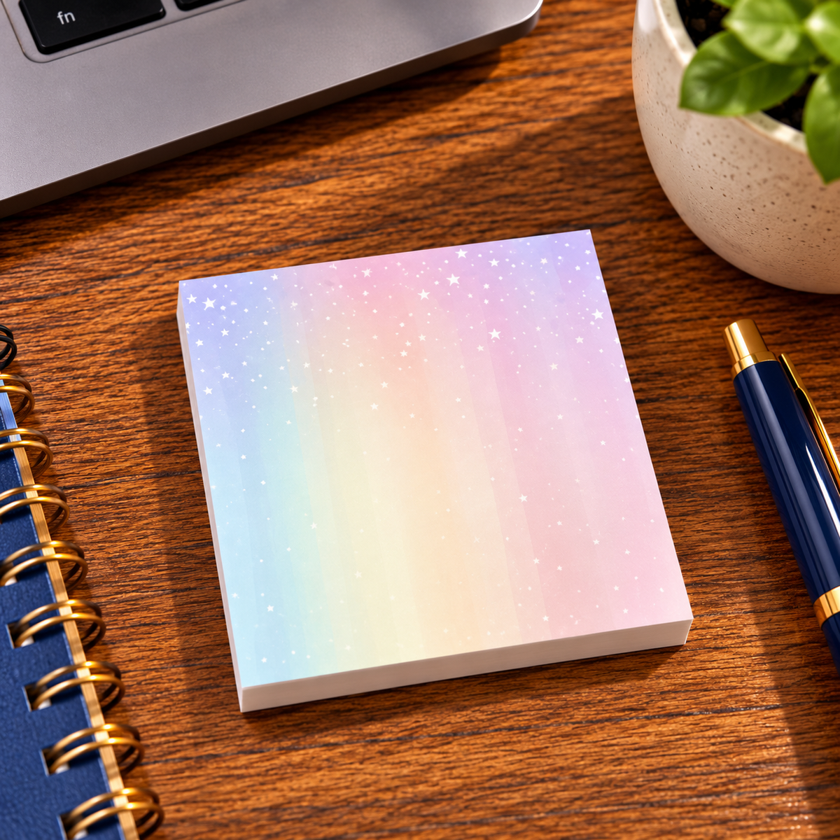 Dreamy Rainbow Skies Sticky Note