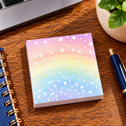 Dreamy Rainbow Skies Sticky Note
