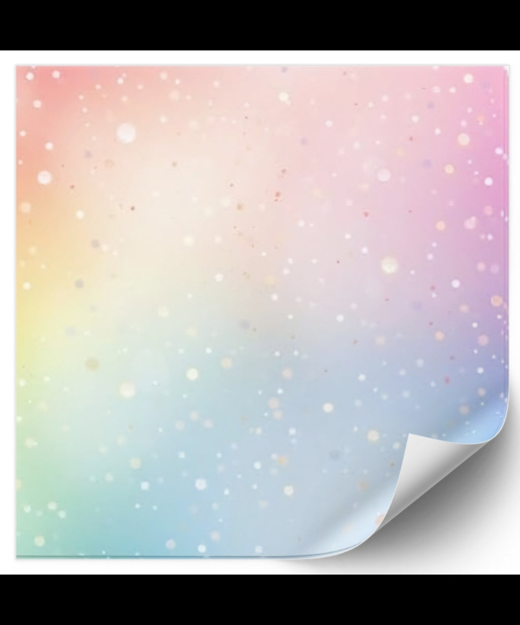 Dreamy Rainbow Skies Sticky Note