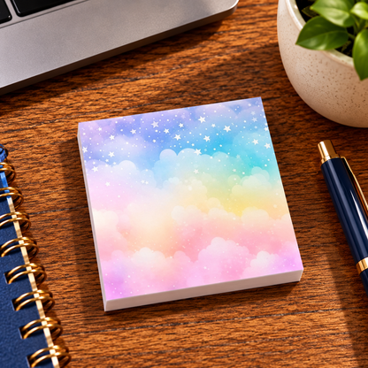 Dreamy Rainbow Skies Sticky Note