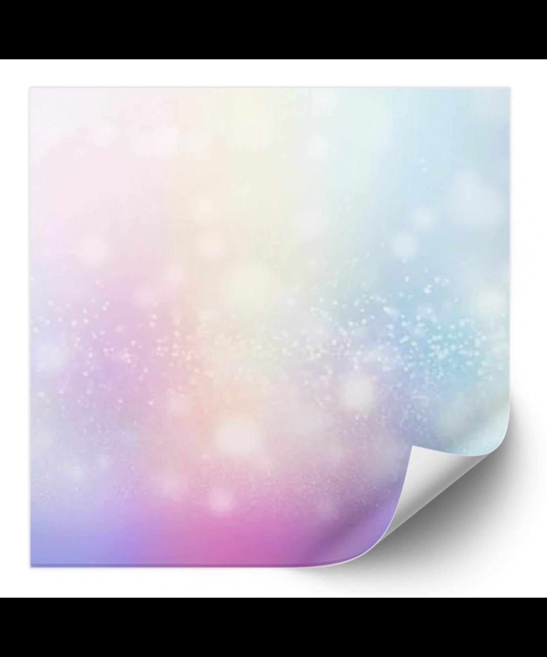 Dreamy Rainbow Skies Sticky Note