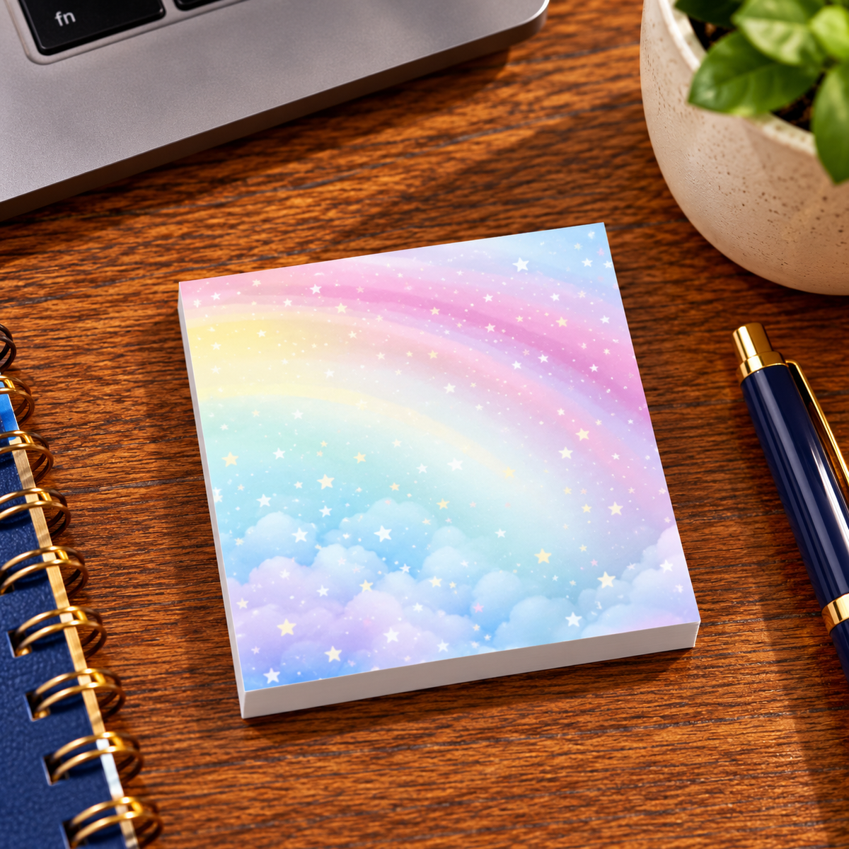 Dreamy Rainbow Skies Sticky Note