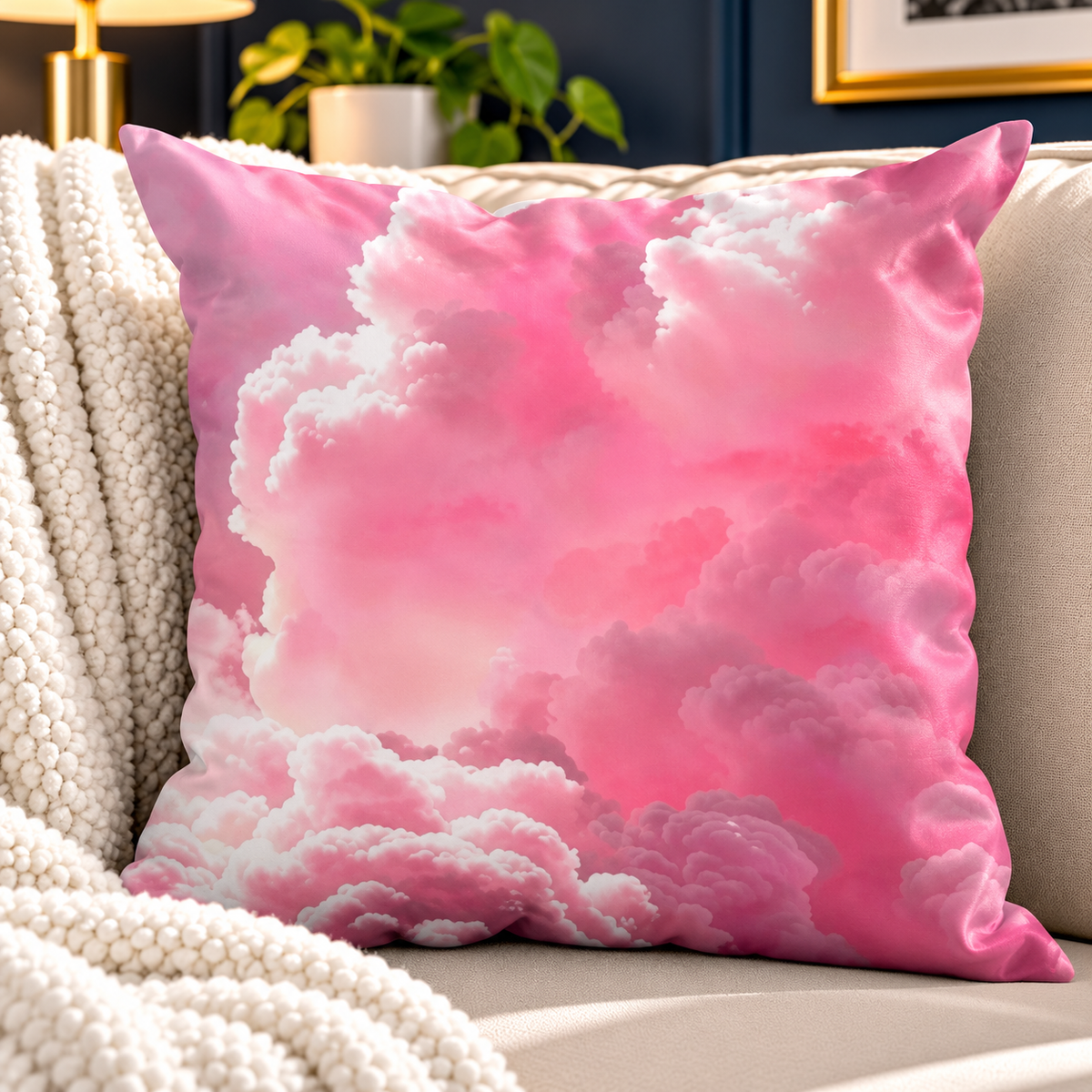 Cloud Nine Plan & Rest Office Pillow