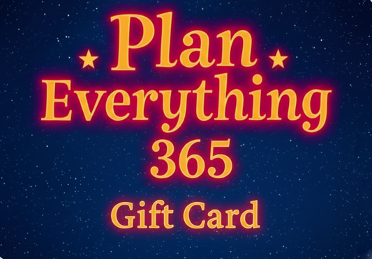 Plan Everything 365 Gift Card