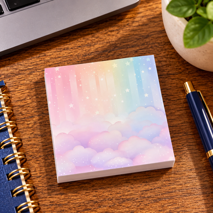 Dreamy Rainbow Skies Sticky Note